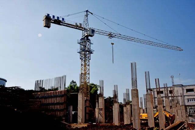 Baustelle in Süddeutschland — Technische Gebäudeausrüstung